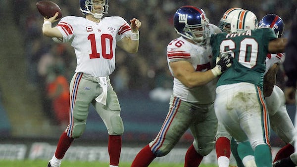 Erstes NFL-Spiel in London: Giants vs. Dolphins