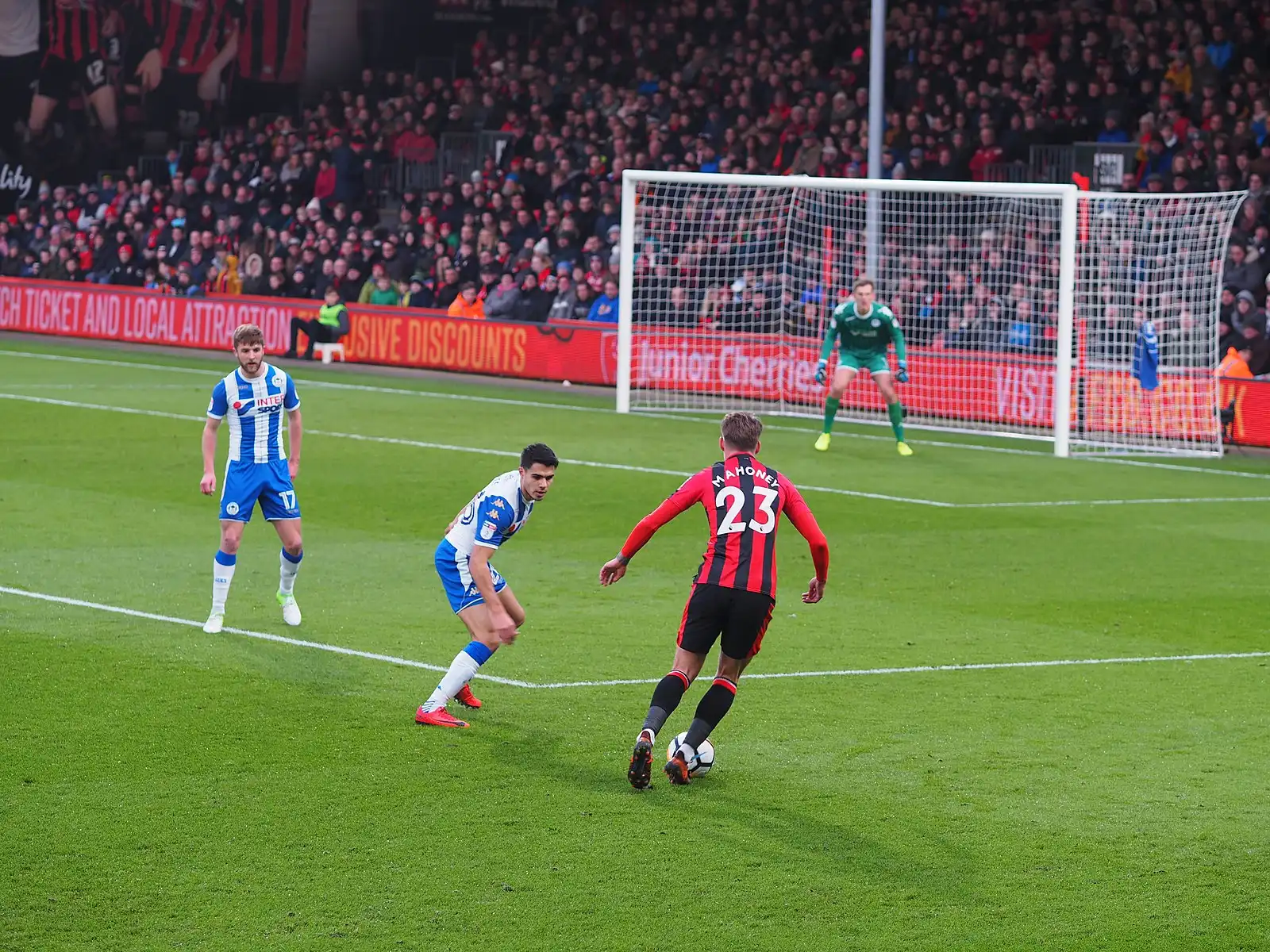 Wie lang ist die Warteliste für eine Bournemouth Dauerkarte? background image