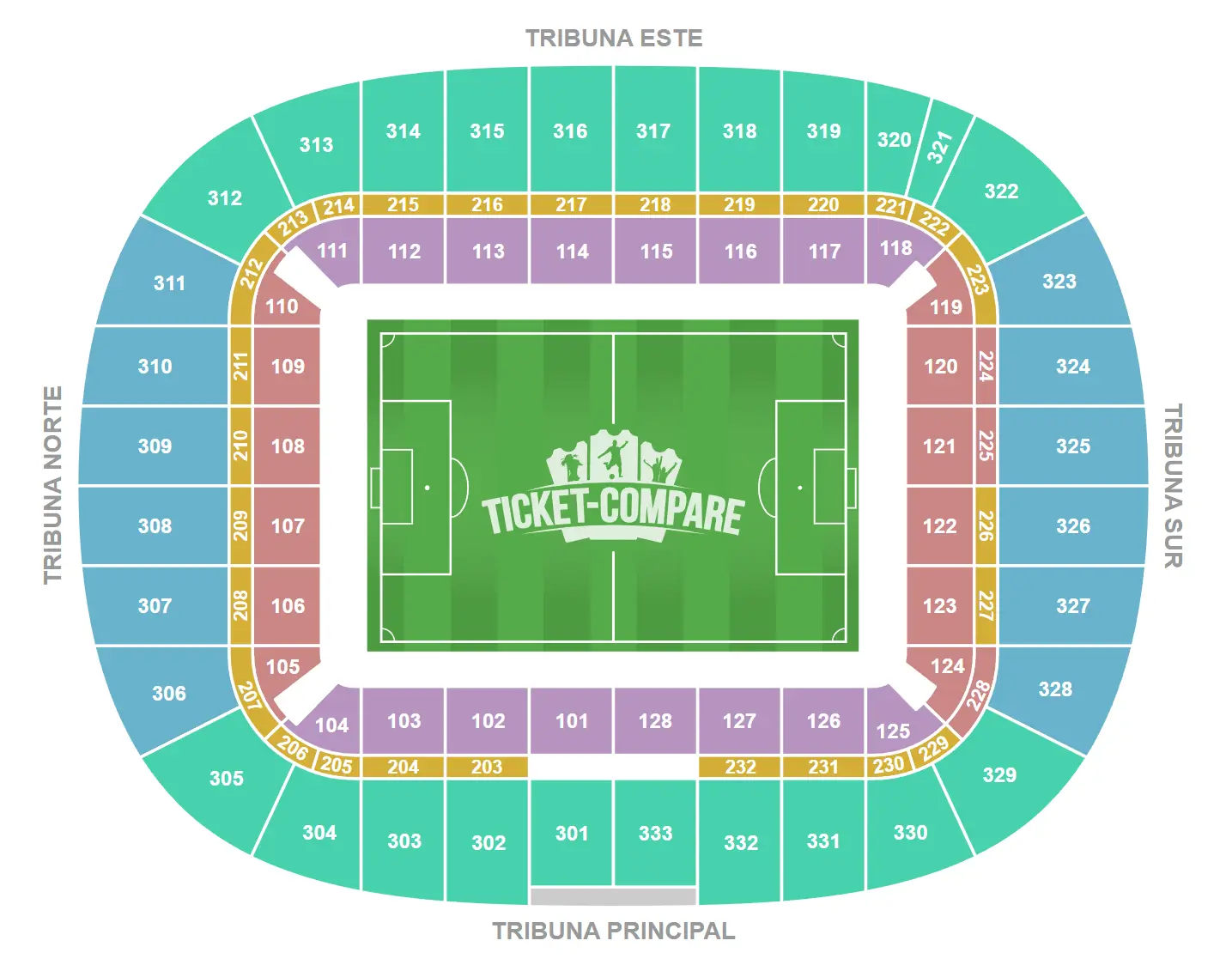 Estadio San Mames Sitzplan