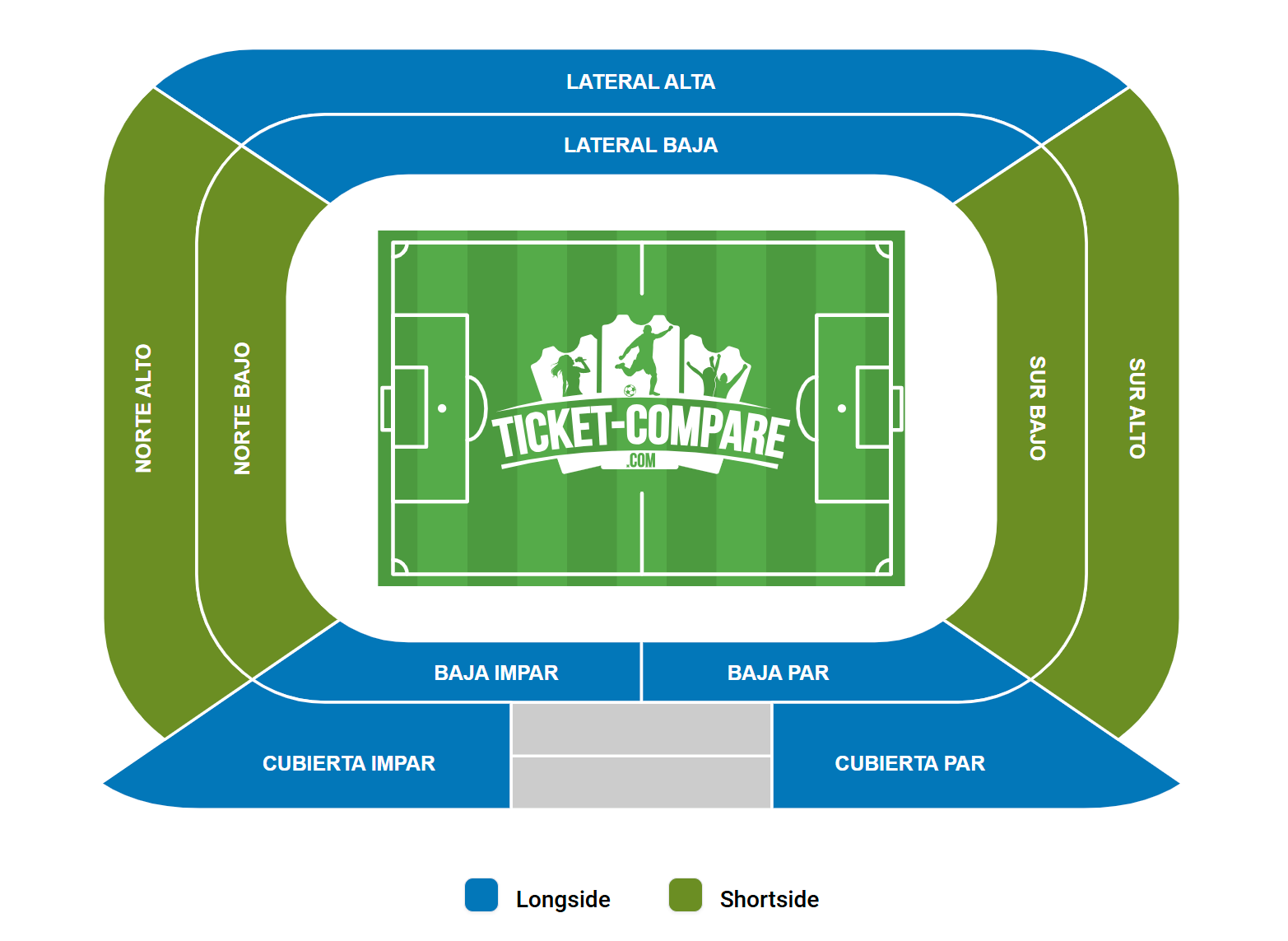 Coliseum Alfonso Perez Sitzplan