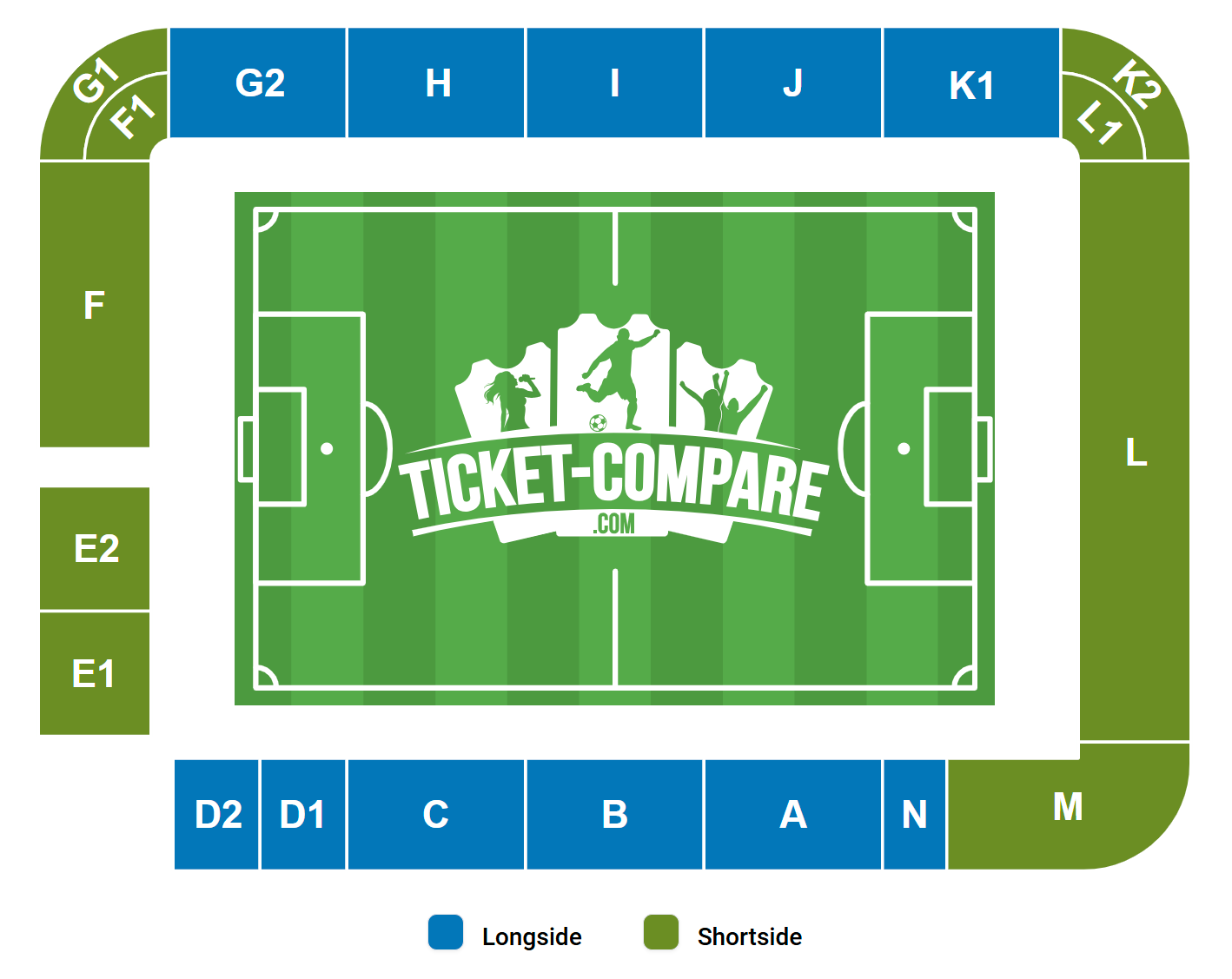 Voith Arena Sitzplan