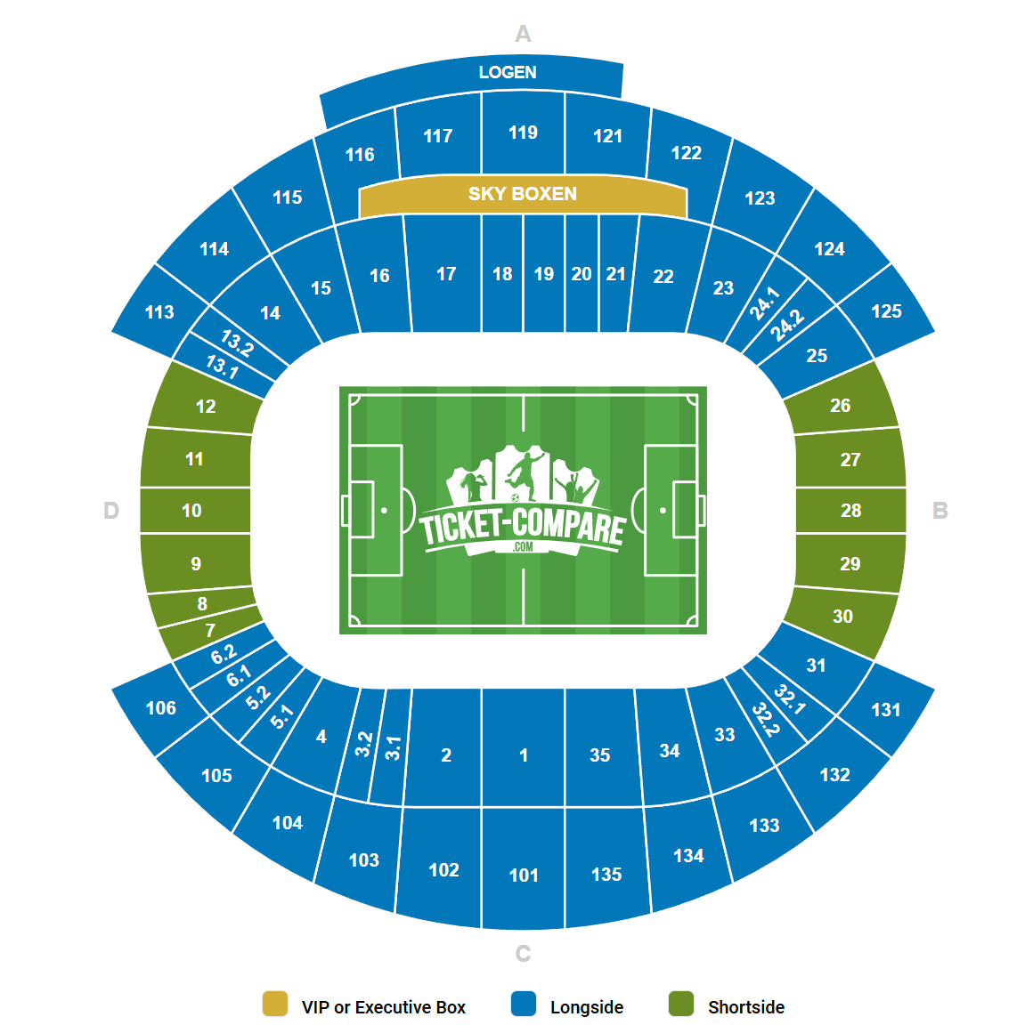 Red Bull Arena Sitzplan