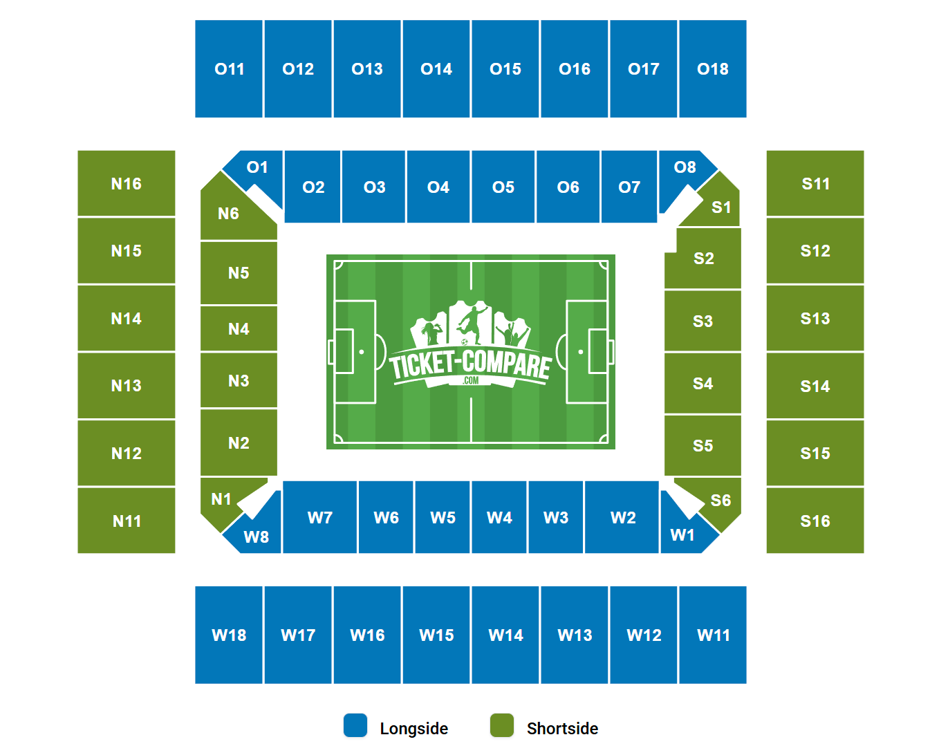 RheinEnergieStadion Sitzplan