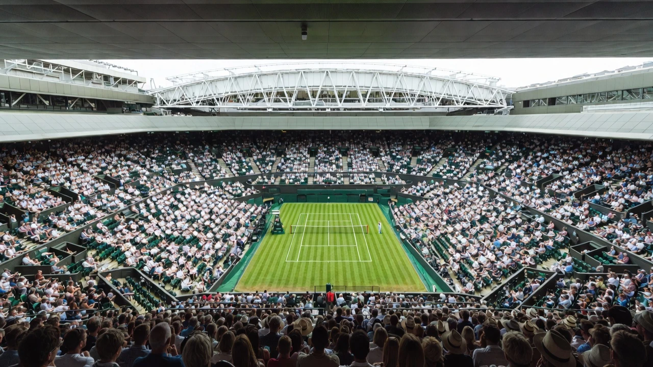 So funktioniert die Wimbledon-Lotterie: So erhältst du Wimbledon Tickets background image
