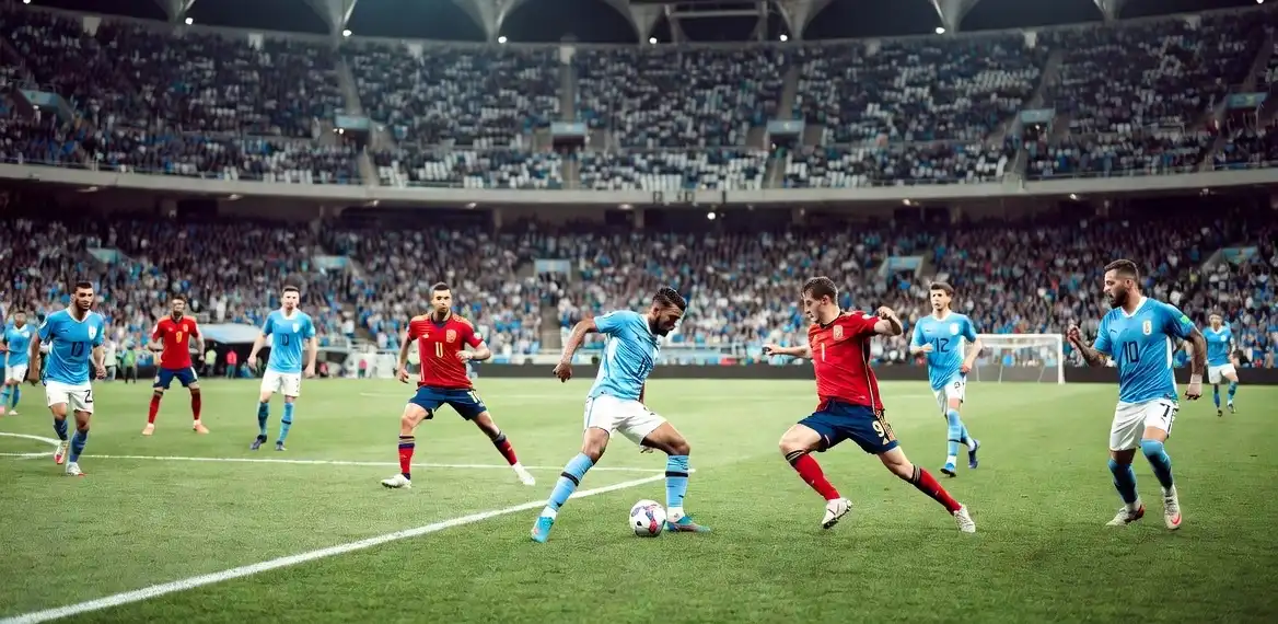 So bekommst du Uruguay vs. Spanien World Cup 2026 Tickets background image