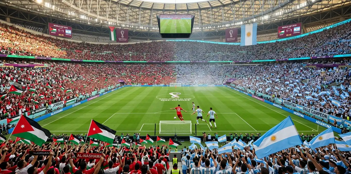 So kaufst du Jordanien vs. Argentinien Tickets für die WM 2026 background image