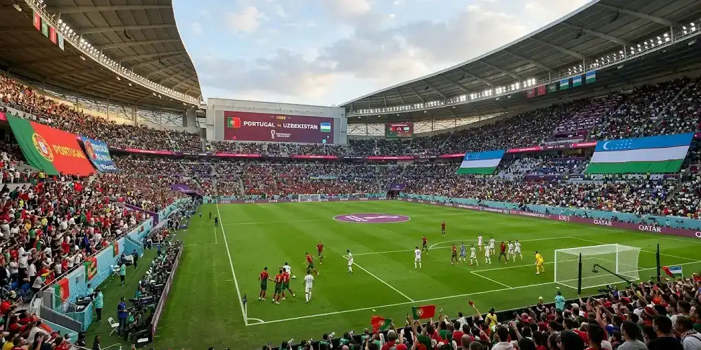 So kaufst du Portugal vs. Usbekistan World Cup 2026 Tickets background image