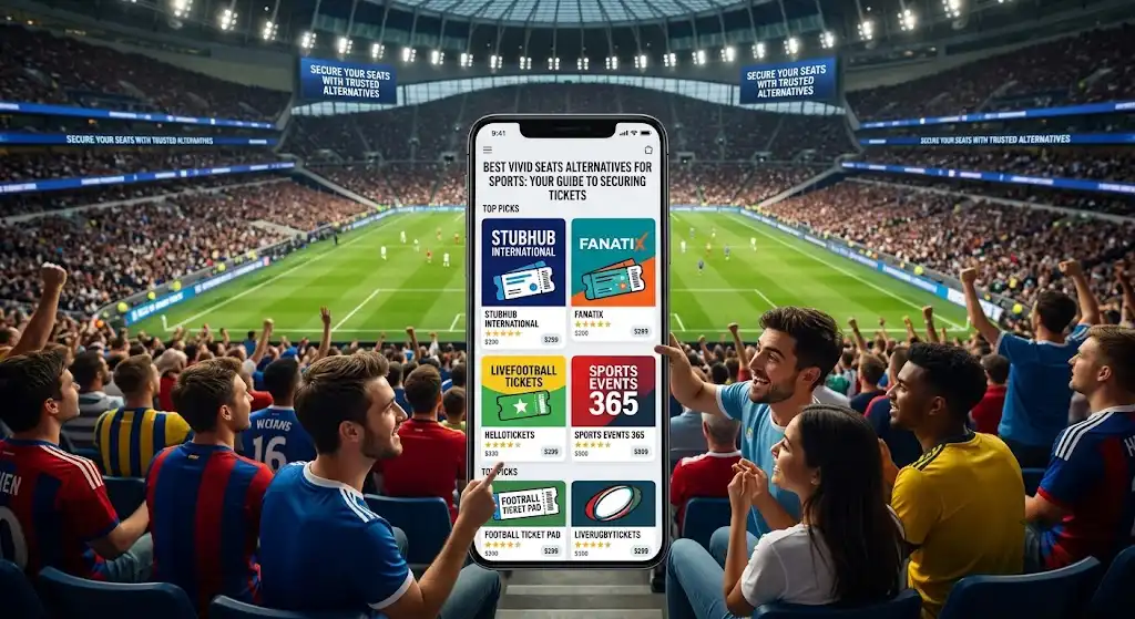 Beste Vivid Seats Alternativen für Sport- und Event-Tickets background image