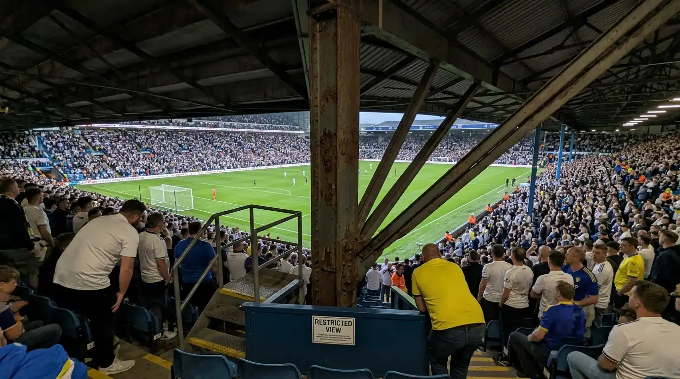 Schlechtester Platz im Elland Road Stadion background image