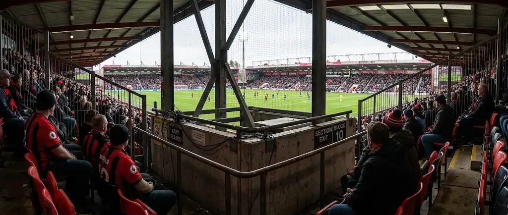 Schlechtester Sitzplatz im Vitality Stadium